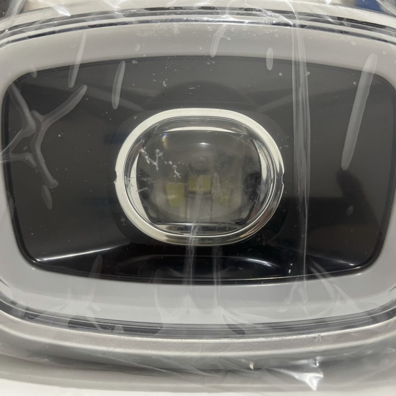 适用电动车深远007/009大灯电瓶车E外卖车车头大灯罩原型LED轮廓
