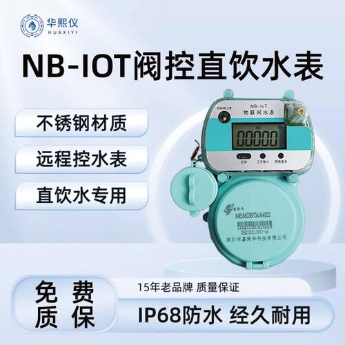容积式4G直饮水远传水表 物联网不锈钢纯净水表 远程抄表智能