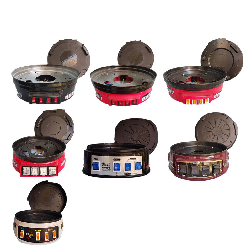 电热锅电a炒锅多用锅底座电锅总成电锅底盘配件大灯灯胶木外壳阻