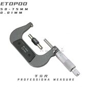 100外径螺纹千分配件测厚仪侧厚规 ETOPOO螺纹千分尺0