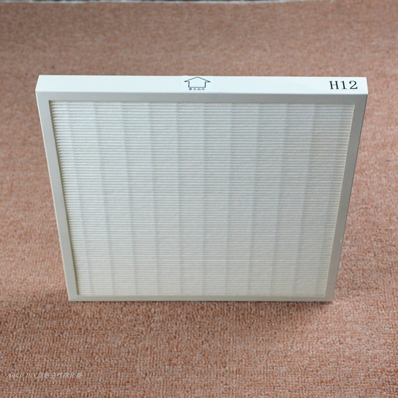 ABCD小型新风机空气净化器HEPA滤网过滤棉去除PM2.5
