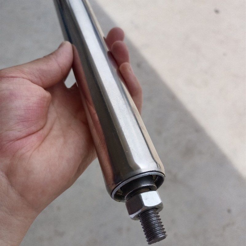 维燕铡草机输送带滚筒配件大全切草机托滚支撑辊 总长30辊24粗3.2