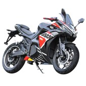 小电摩跑车地平线72v电动趴赛电动机车二手摩托可上牌电瓶车