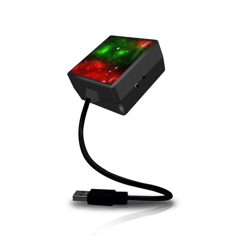 车载满天星S氛围灯 汽车星空灯车内装饰投影灯内室气氛灯