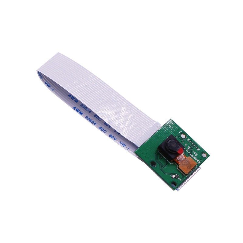 亚博智能 树莓派5/4/3+ 500万像素广角 CSI视频接口摄像头 外壳