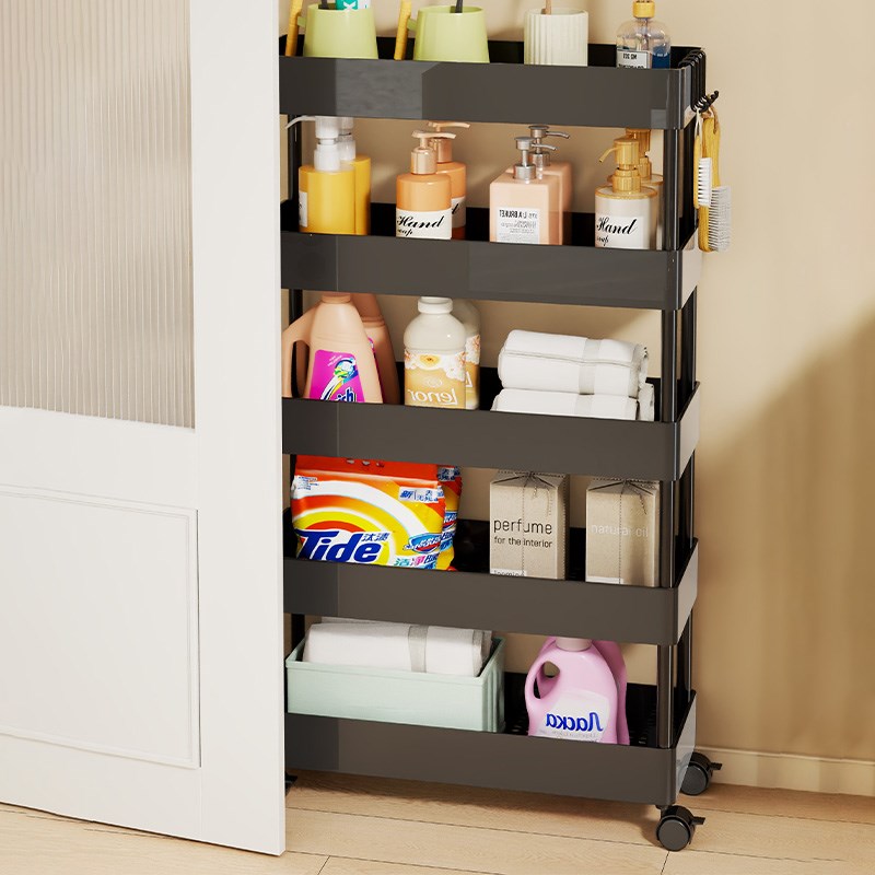 10公分cm夹缝收纳柜超窄缝柜极窄缝隙厨房薄柜置物架夹缝柜窄架子