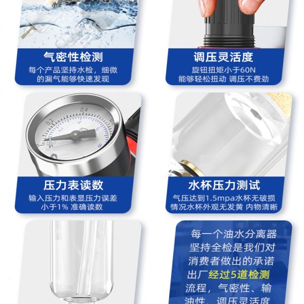 亚德客过滤器/器调AF空气2000减压阀油水分离器油/2000AFC型雾/R