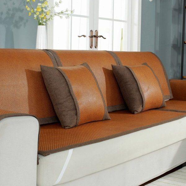 高端夏季藤席沙发垫夏天凉席坐垫子加厚防滑现代简约沙发盖布定制,居家布艺,沙发垫,淘宝优惠券,粉丝福利购,淘宝优惠卷