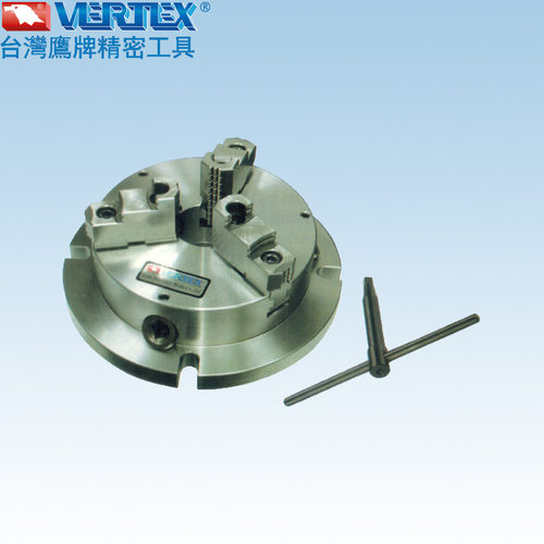 台湾鹰牌VERTEX 强力型超薄三爪夹头 VNBK-6/8/10/12精密车床配件