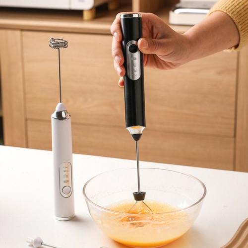 电动打奶泡器咖啡奶泡机家用牛奶打泡器手持搅拌打蛋器奶泡打发器