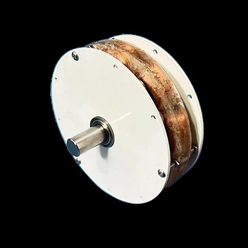 微型盘式无铁芯150瓦发电机 三相交流  永磁无刷