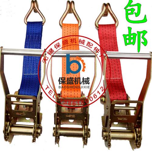 5T货车紧绳器 拉紧器物品捆绑器收紧器绑带加厚5CM宽半套