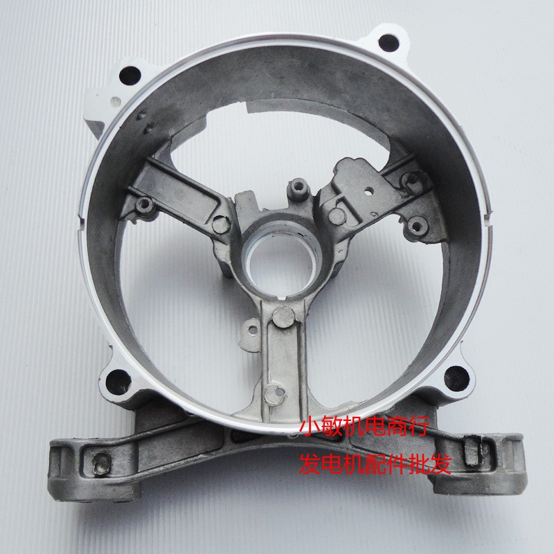 汽油发电机配件2KW 2.5KW/2.8KW3千瓦 电机支架 168 170F后端盖
