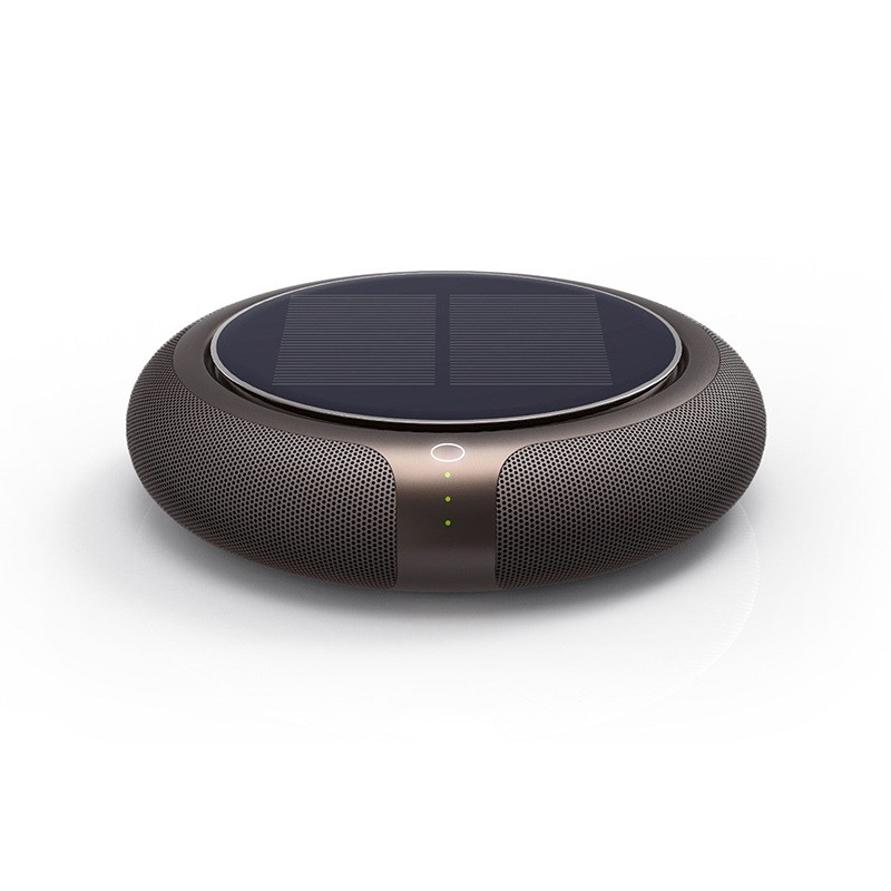 太阳能车载空气净化器 负离子E净化器 汽车用空气净化器