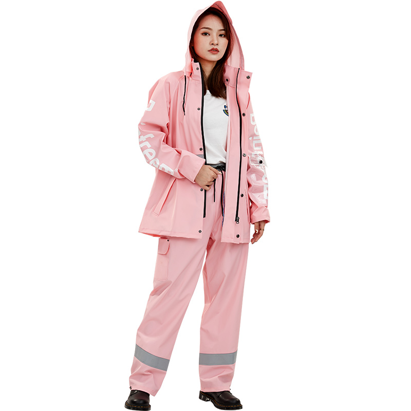 琴飞曼外卖雨衣雨裤套装长款全身防暴雨男性骑行电动W摩托车女雨