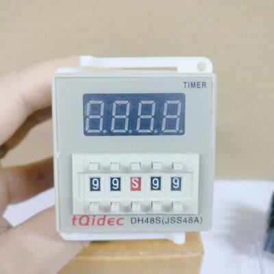 单时间段拨码数显时间继电器H5CN DH48S-2ZH  (0.01S-99H99M)
