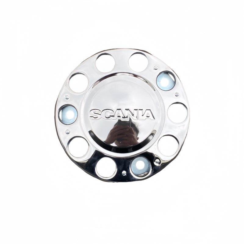 斯堪尼亚卡车轮毂盖斯堪尼亚物流车泵P车精品轮毂盖轮壳盖