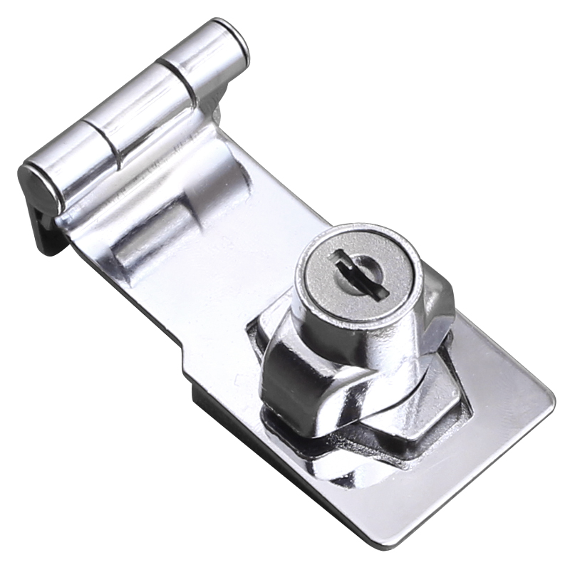 免打孔锁牌90度门扣p直角锁推拉门移门插销房门锁扣不锈钢搭扣门