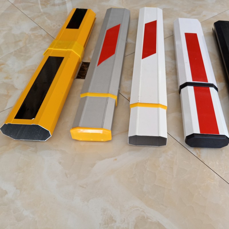 伸缩道闸杆拦车杆小区起落杆门卫挡E车杆停车场升降杆铝合金栅栏