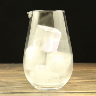 酒吧马天尼调酒杯搅拌杯鸡尾酒混合杯调酒器超大分酒器公杯 酒术