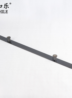 黑色玫瑰金不锈钢实心客梯楼梯轿厢电梯扶手扁型玻璃大门拉手定制