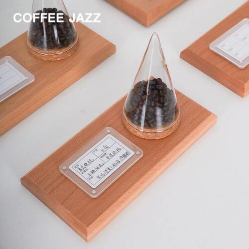 COFFEE JAZZ 咖啡豆展示罐分装样品瓶闻香聚香杯中式茶样展示器具