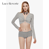 2026新款 「LR」线性间奏 舒适纯棉全包臀女士平角内裤 抑菌裆女生