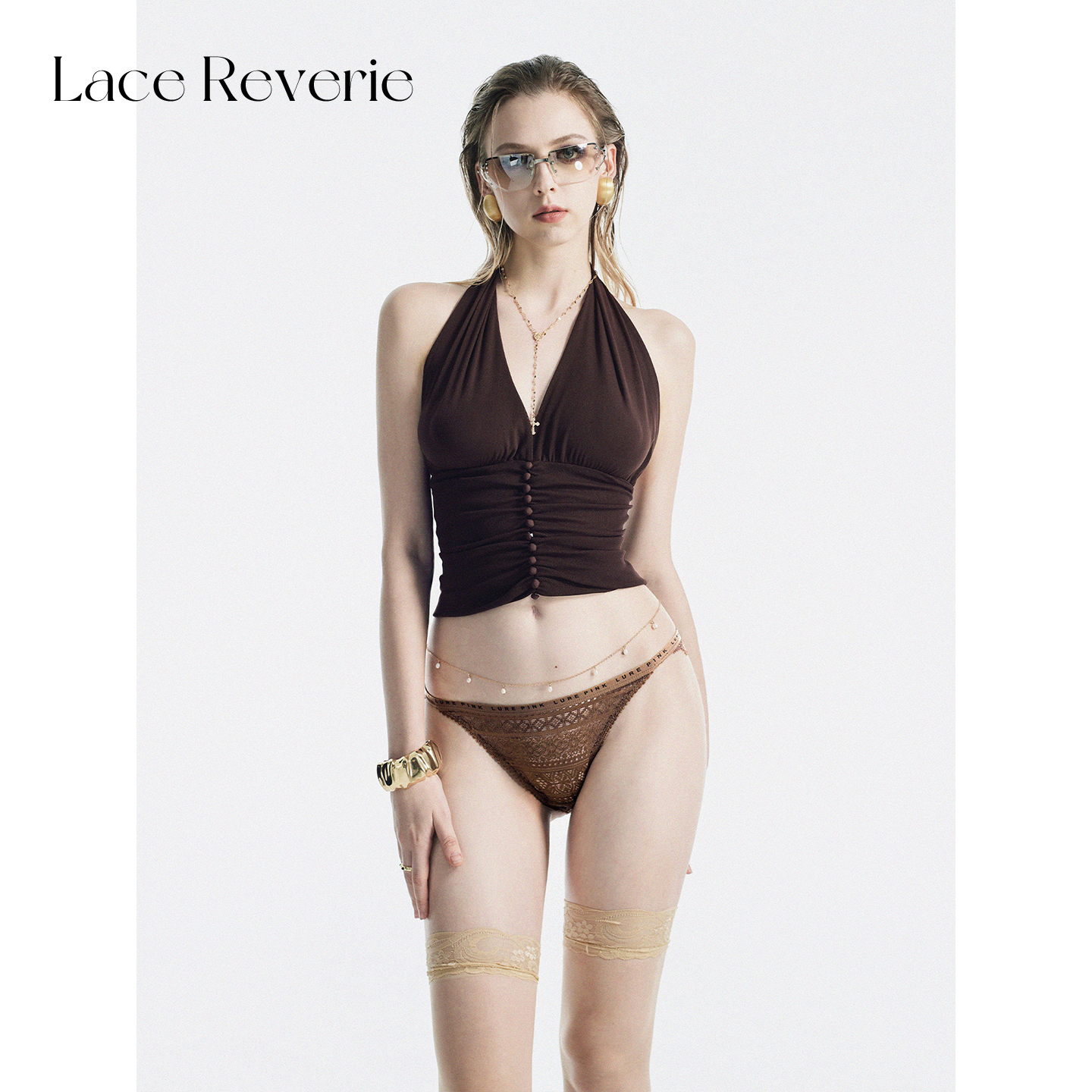 性感风蕾丝内内真的爱啦~