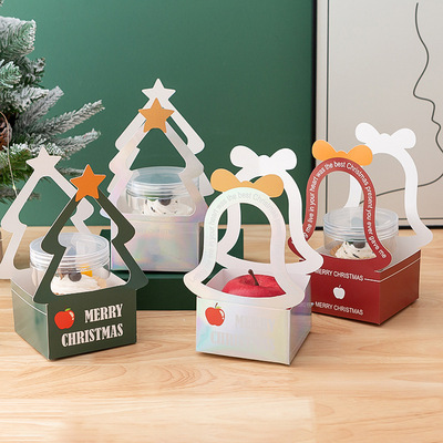 圣诞节礼品蛋糕包装盒糖果盒子礼