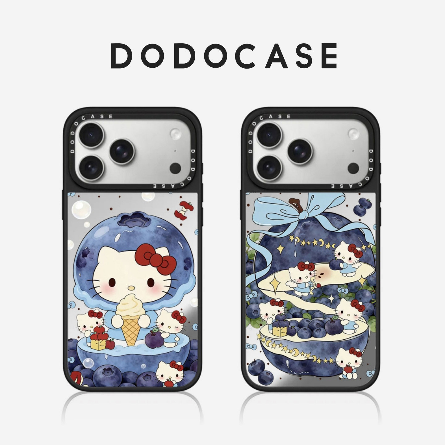 DODOCASE 满印冰淇淋蓝莓KK 适用苹果18/17/16Promax手机壳iPhone15ProMax情侣闺蜜14Pm卡通13可爱12磁吸硬壳