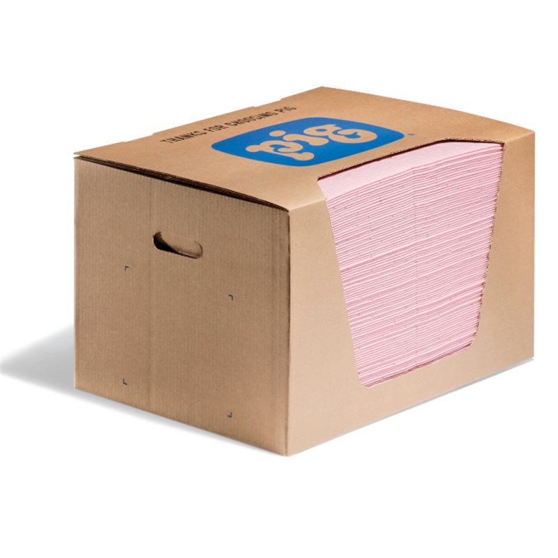 纽匹格MAT354 防化吸收棉38*51CM 耐酸碱防腐蚀吸附棉吸油垫