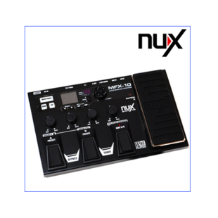 10电吉他综合效果器吉它数字合成效果器 MFX 旋转七天琴行 NUX