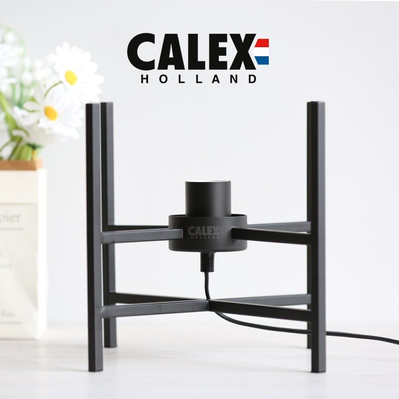 荷兰CALEX铁制灯座工业风简约氛围装饰E27螺口家用台灯