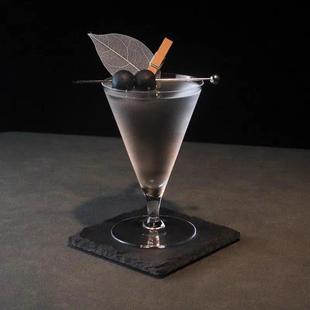 木村酒吧矮脚马天尼杯日式 鸡尾酒杯马提尼杯创意三角杯饮品杯子