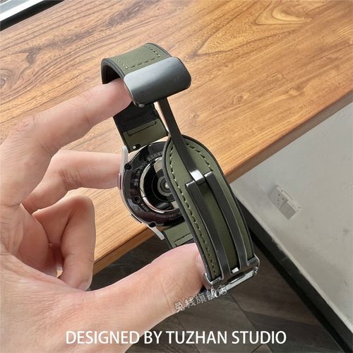 适用vivo手表智能watchgt表带二代vivowatch5硅胶watch3真皮磁吸