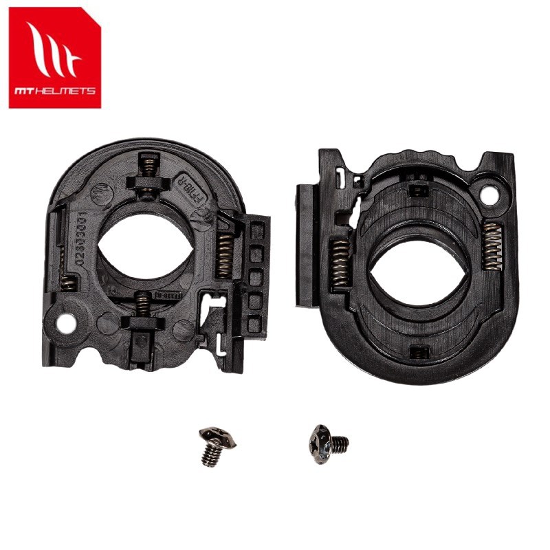 雷神4底座MT-V-28B镜片底座原厂替换配件MT头盔镜片基座卡扣一对