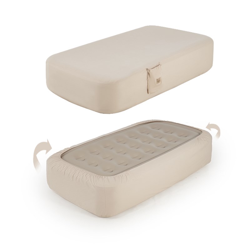 NH挪客户外便携充气垫床罩全棉舒适露营帐篷睡垫床单防尘隔脏床笠