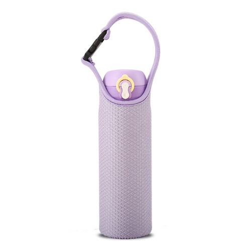 手提斜挎长背带杯套通用保温杯玻璃杯便携防摔防烫保护套水杯袋子