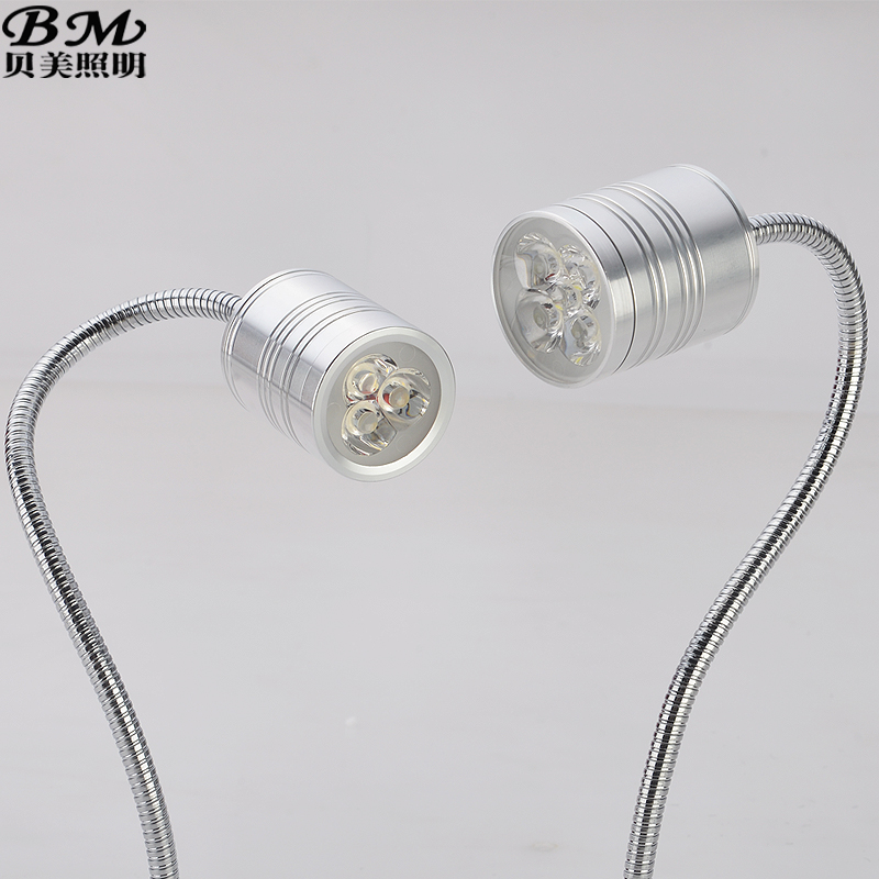 贝美LED明装吸顶软管射灯3W5W公司LOGO背景墙服装店酒吧照画射灯