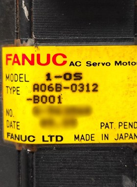 6B-0312-B002 B003  FANUC发那科数控机床电机测试完好议价出议价