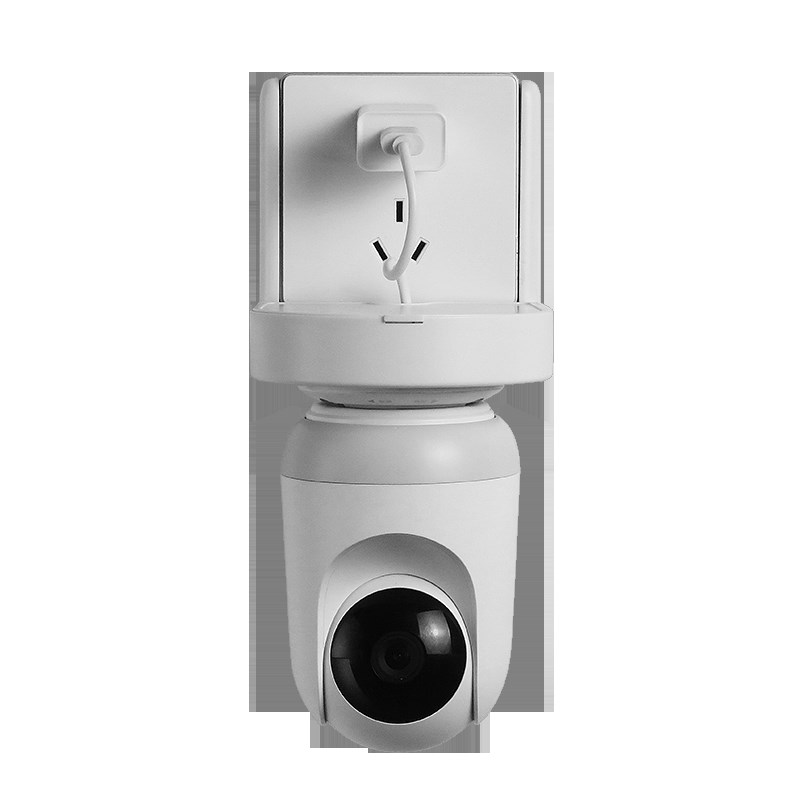 免打孔创意云台萤石云360摄像头路由器家用监控插座支架