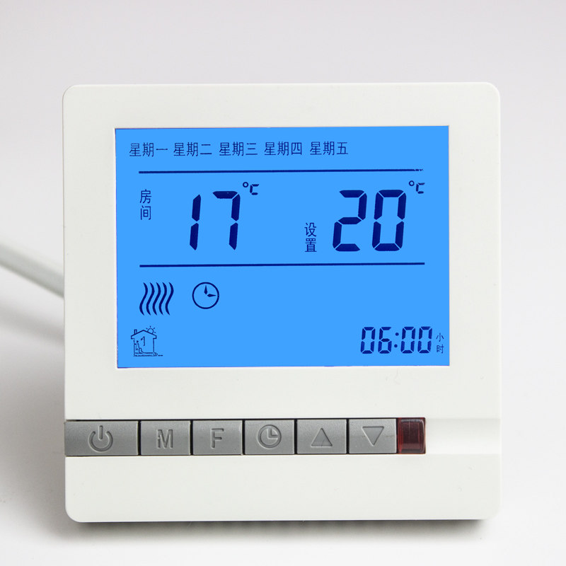 电热板电地暖控制器温控开关面板电暖电热膜炕温度温控器无线wifi