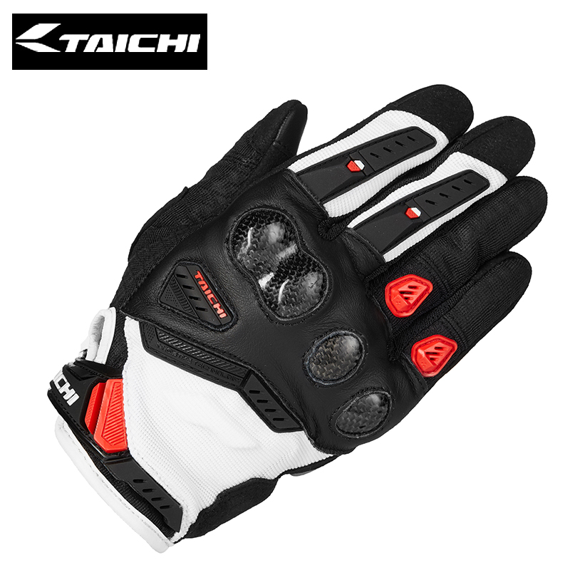 S AICI碳纤手套机车赛车触屏男防摔透气 夏季