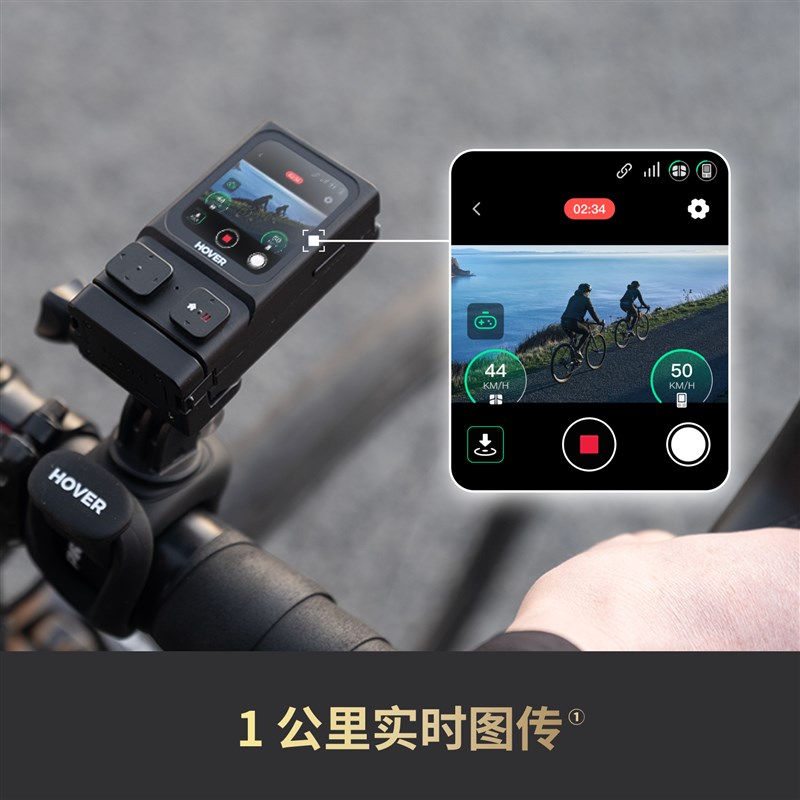 哈浮飞行相机遥控器X1PO/POM O智能图传信标及摇杆配件套装