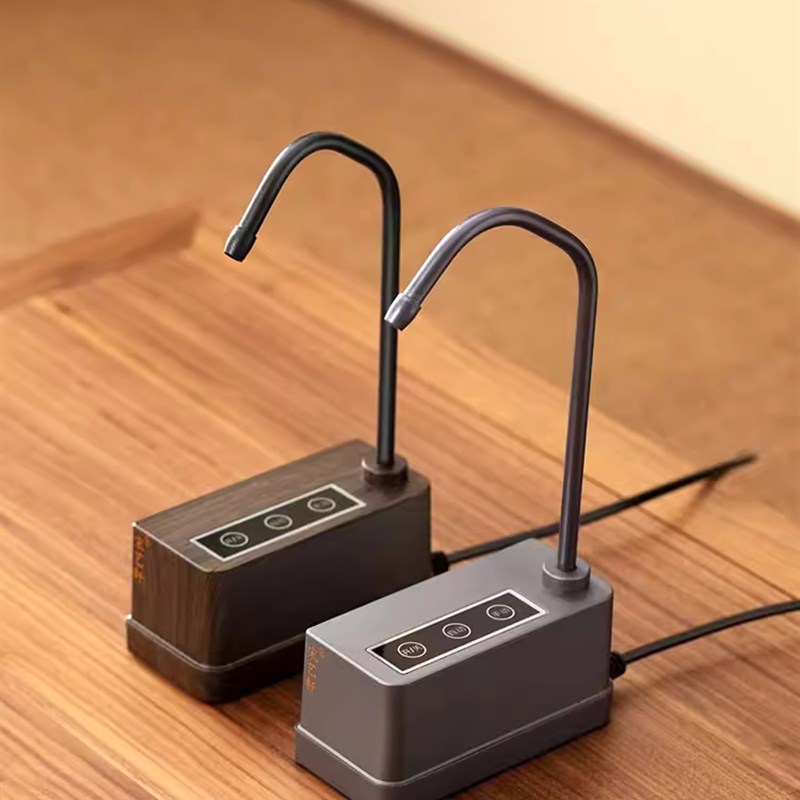 宋艺轩桌面抽水器自动上水器桶装纯净矿泉水茶道取水器.电动吸水