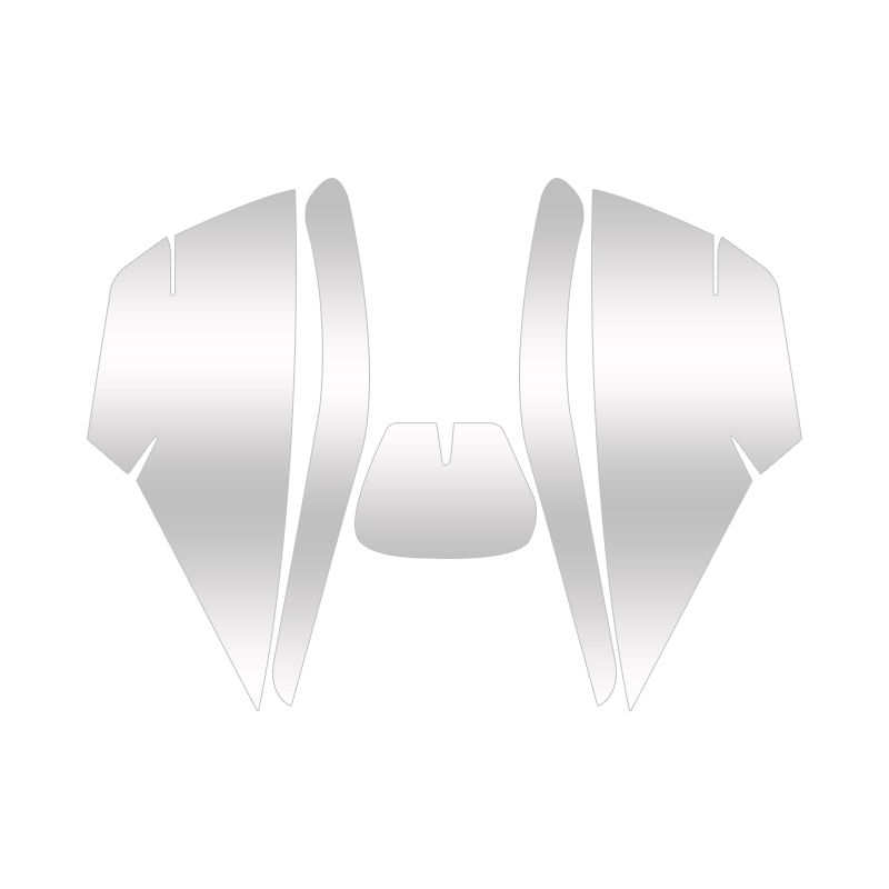 适用山叶XMAX300客厅s灯膜改色灯膜仪表膜TPU贴膜後照镜防雨膜改