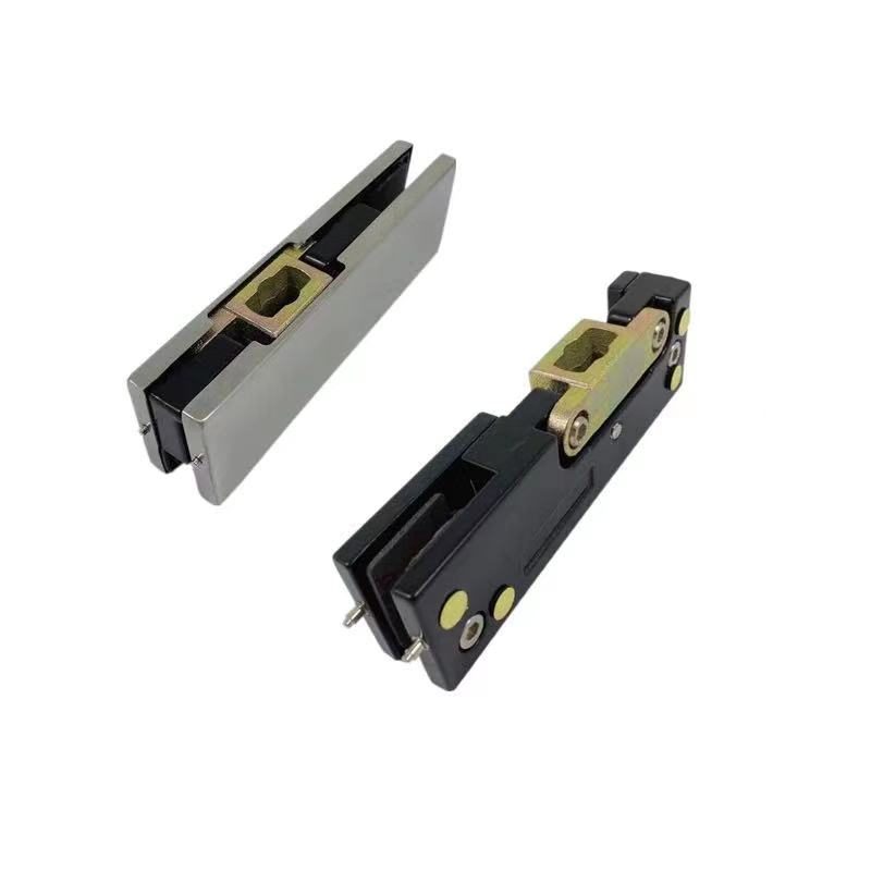 玻璃门夹地弹簧门下夹无框玻璃上下门G夹小门夹一字夹不锈钢点门