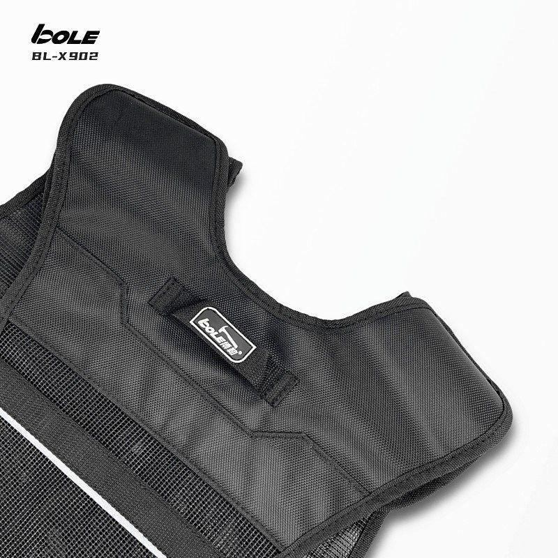 BOLE反光衣服工作马甲多功能工地工具背心网眼透气施工安全马甲