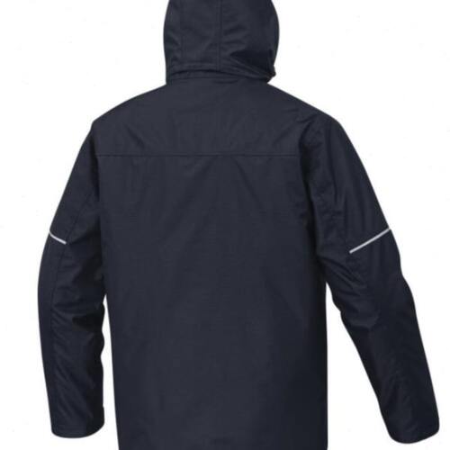 代尔塔藏青色防寒服考察户外冰雪地抗撕裂格布防寒雨水低温冬季服