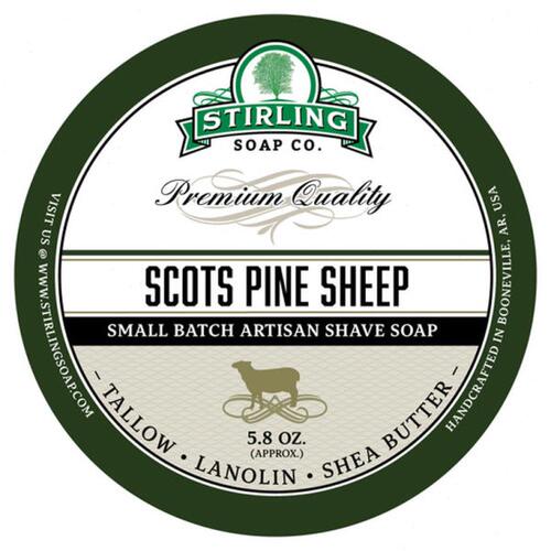 帝诗剃须皂斯特林Scots Pine Sheep苏格兰松羊剃须皂男士刮胡皂